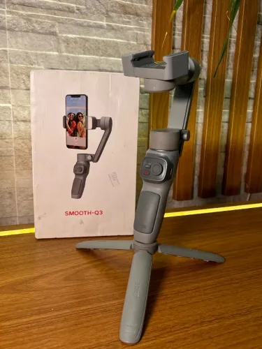 Leia! Gimbal Smooth Q3 - Zhiyun - Estabilizador 
