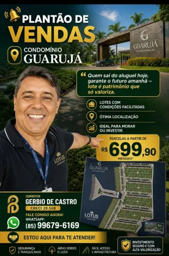 Loteamento Guarujá lotes com 150m2 parcelas 699,90