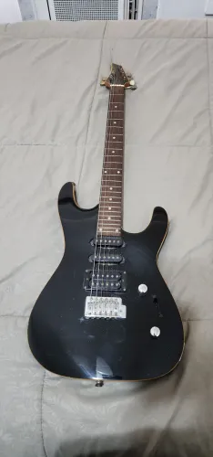 Guitarra Memphis by Tagima Superstrato Preta - Ótimo Estado