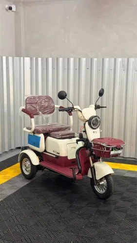 Triciclo Elétrico Care 3 lugares Bluetooth 