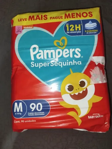 Fraldas Pampers M