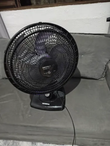 Ventilador e capacete