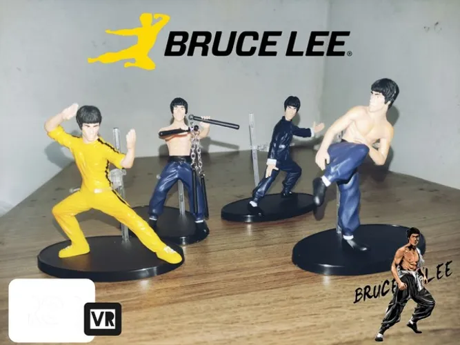 Action Bruce Lee -  O Rei das Artes Marciais (Venda por Unidade)