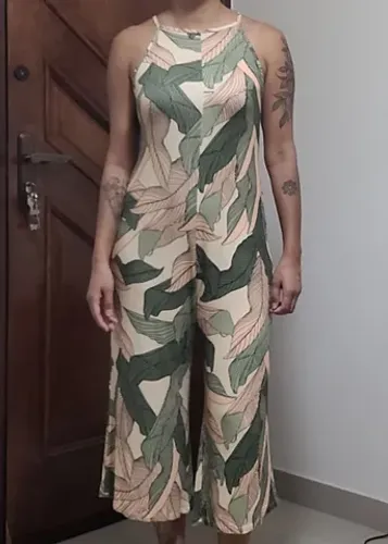 Macacão midi Farm
