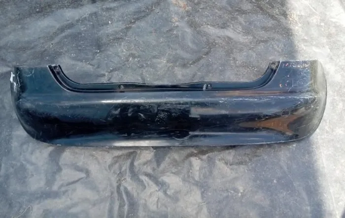 Parachoque Traseiro Mercedes Classe A 1997 Preto com detalhe