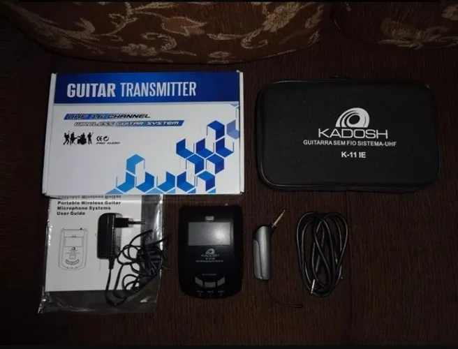 Transmissor Guitarra Sem Fio Kadosh K-11 le Novo