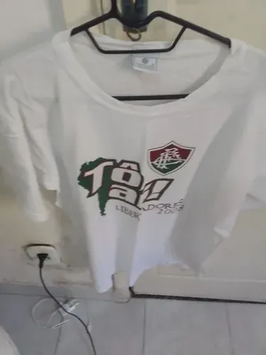 Camisa Fluminense Libertadores 2008 produto oficial tamanho G