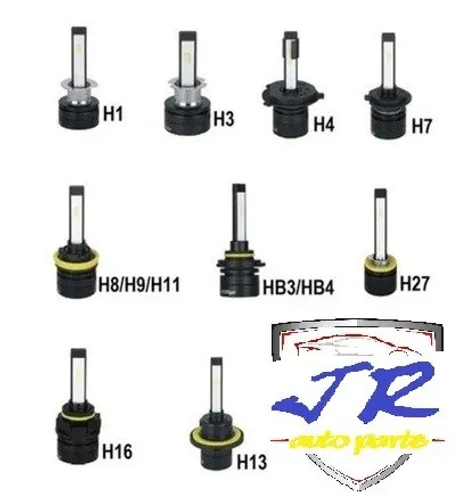 Lâmpadas Super LED Shocklight S14 - H1 H3 H4 H7 H8 H9 H11 H16 H27 HB3/HB4