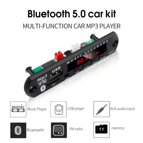 Placa MP3 Player com Controle Remoto