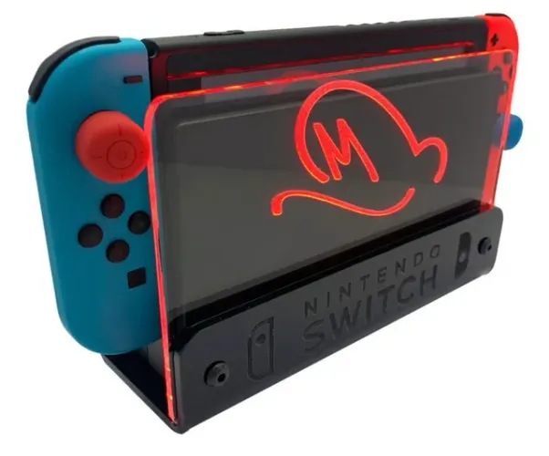 Suporte Bancada/parede Iluminado Nintendo Switch Odyssey
