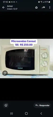 Micro-ondas Consul 18L