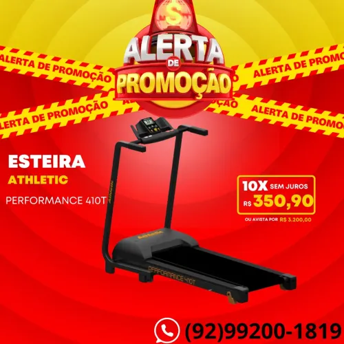 Esteira Athletic Performance 410T - 10x Sem Juros