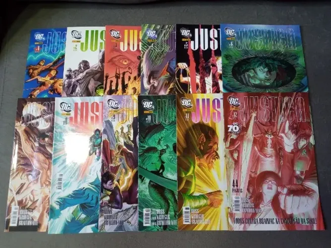 JUSTIÇA (Alex Ross) - mini-série completa em 12 edições