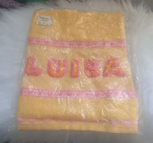 Toalha de Banho Personalizada - PRODUTO NOVO