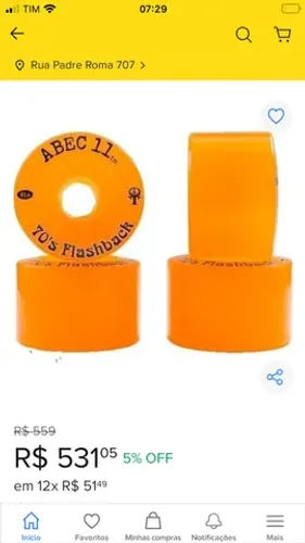 Roda skate long - Abec 11