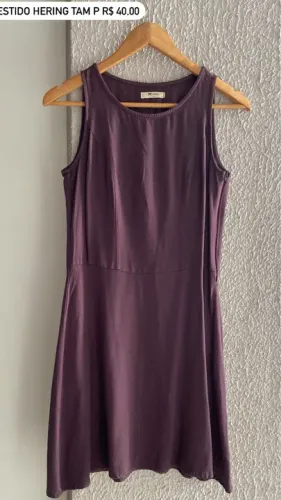 Vestido Hering Tam P R$ 45,00