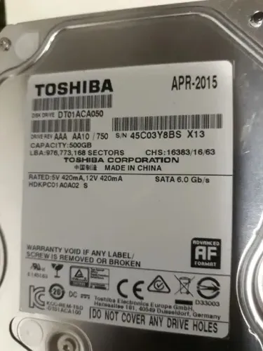 hds 500gb semi novos