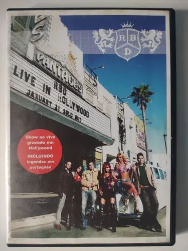 Rebeldes DVD Live In Hollywood