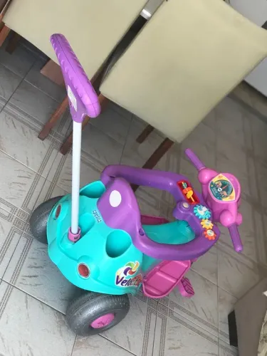 Triciclo Calesita Velocita rosa