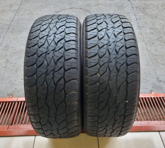 02 pneus aro 18 265/60 com 90% de vida útil ( 700,00 leva os dois )