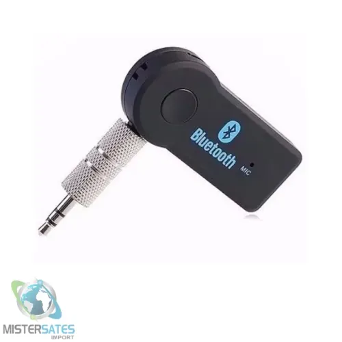 Receptor Bluetooth P2 Auxilar Carro Som Audio Android Musica - COD 590