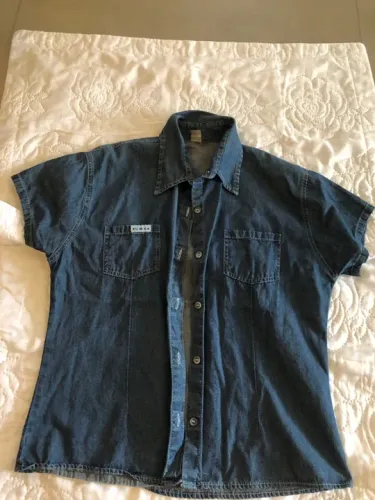 Camisa Jeans 8 reais