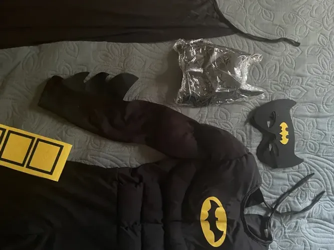 Nova na embalagem-Fantasia batman infantil 