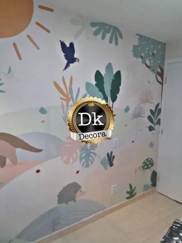 Papel de Parede Infantil - Selva