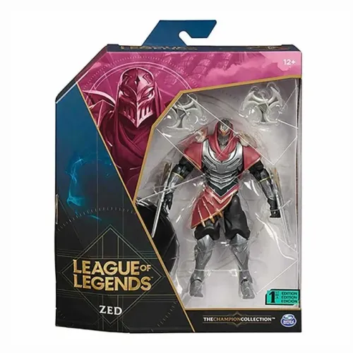 Boneco Zed Lol League of legends spin master. Importado