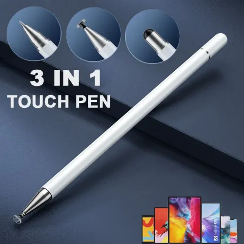 Caneta Touch 3 em 1 para Tablets