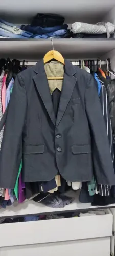 Blazer Zara Masculino Cor Grafite