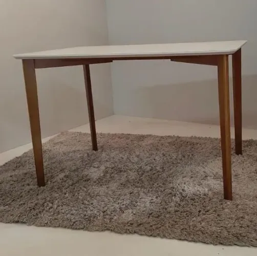 Mesa de Jantar 1,20m Ravi Mdf Laqueado tt75