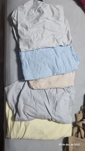 5 Lençol berço com elástico 