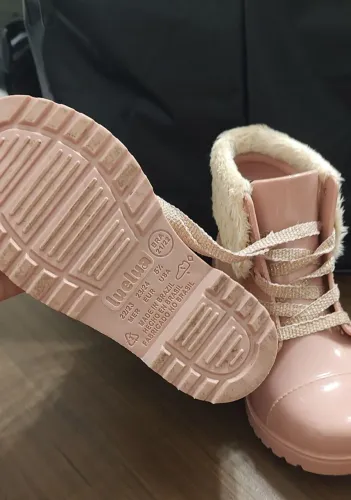 Bota Infantil Rosa Luelua - Tamanho 22/23