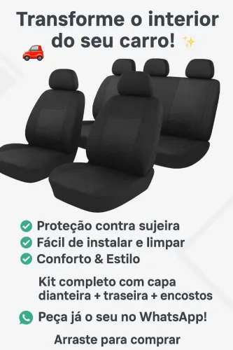 Capas de Banco para Carro - Conforto e Estilo!