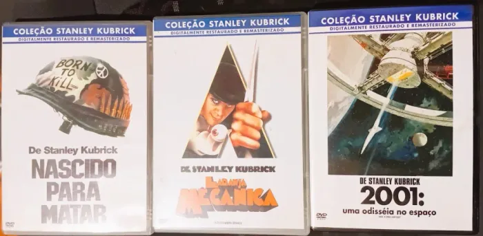 Coleção 3 DVD'S Stanley Kubrick