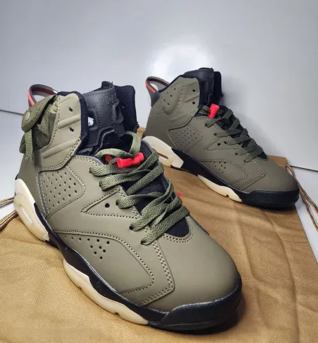 Nike air jordan 6 travis scott original N39,comprei dos Estados Unidos