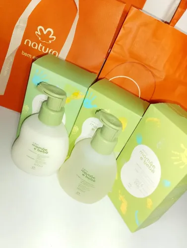 Kit Natura Mamãe e Bebê - Entrega grátis