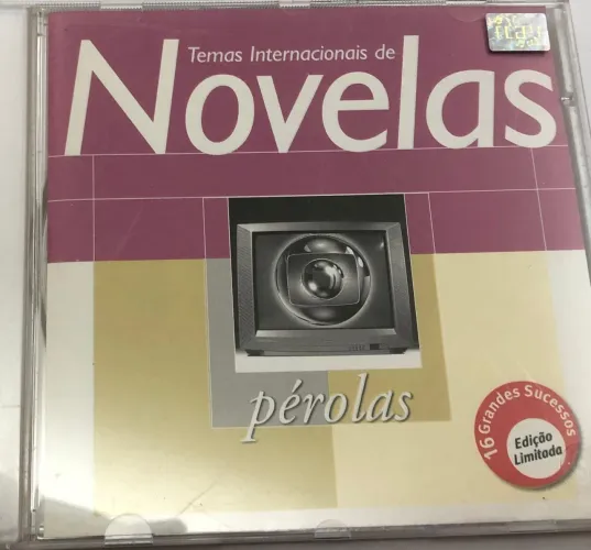 cd pérolas, temas internacionais de novelas, 2000 para colecionadores