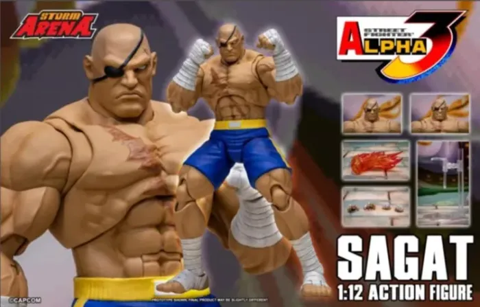 Storm Collectibles Street Fighter Alpha 3 Storm Arena Sagat (Pré-venda)