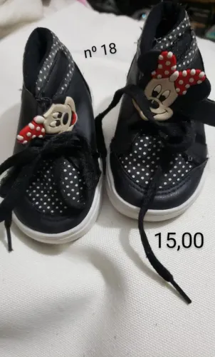 Tênis Infantil Minnie - Número 18