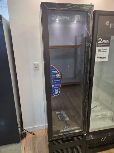 cervejeira slim porta de vidro 230L - 3 anos de garantia