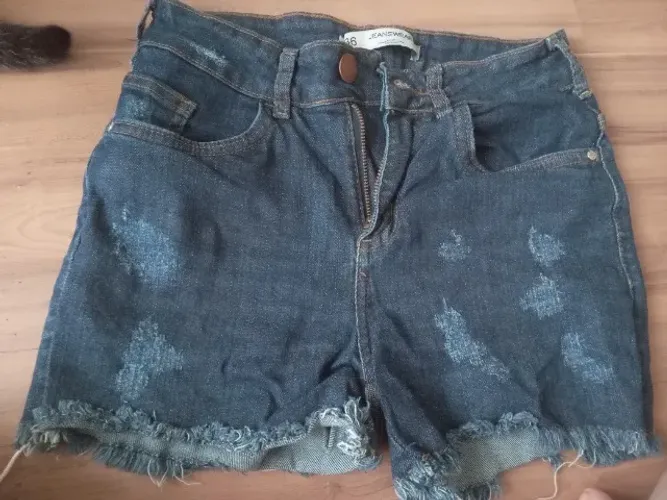 Shorts jeans feminino