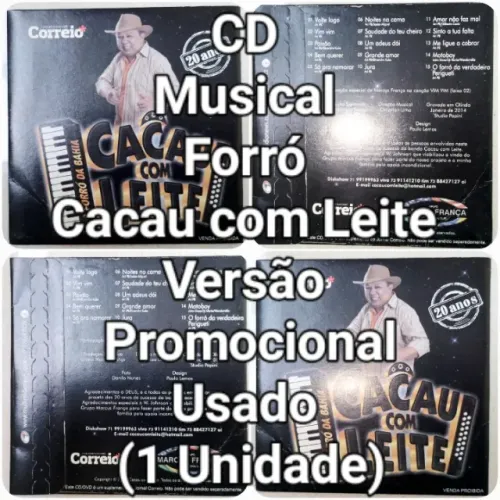 CD Musical Caca. Com Leit. Promo Antigo