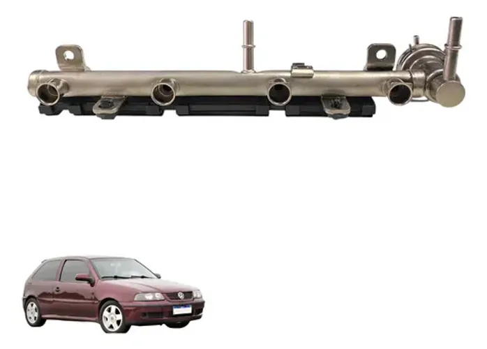 Flauta Bico Injetor Volkswagen Gol Parati 1.0 16v G3 G4 Usa