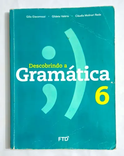 Livro Descobrindo a Gramática 6