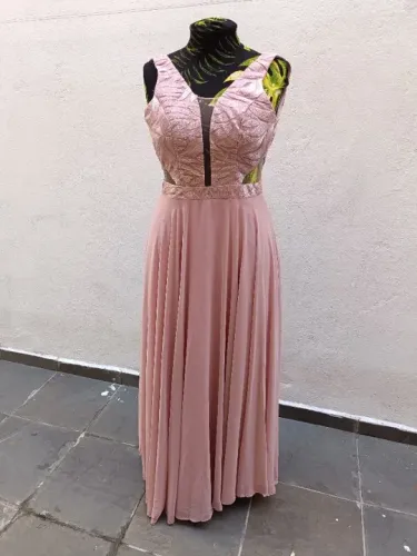 Vestido Longo Fino De Festa Novo