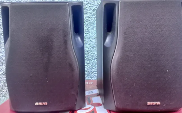 Vendo ou troco Caixa de Som Aiwa modelo SX NACF9YL AC cartão leia