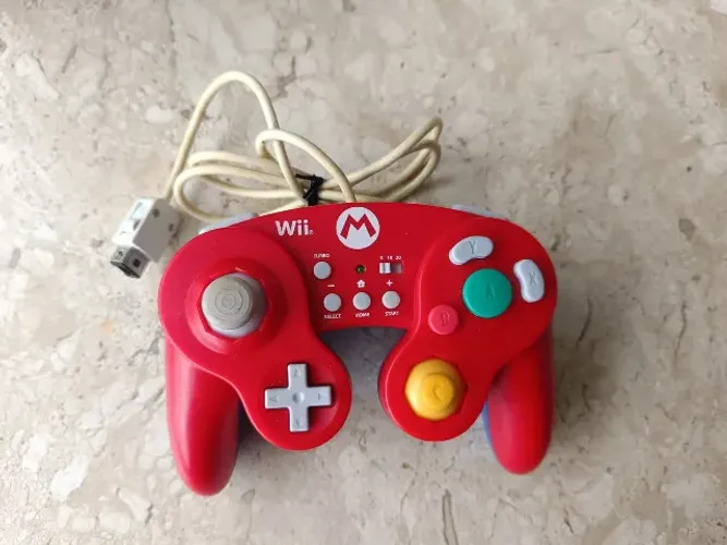 Controle Nintendo  Wii Wiiu Hori Edição Especial Super Mário