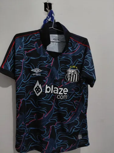 Camisa Santos Azul Japão Nova 